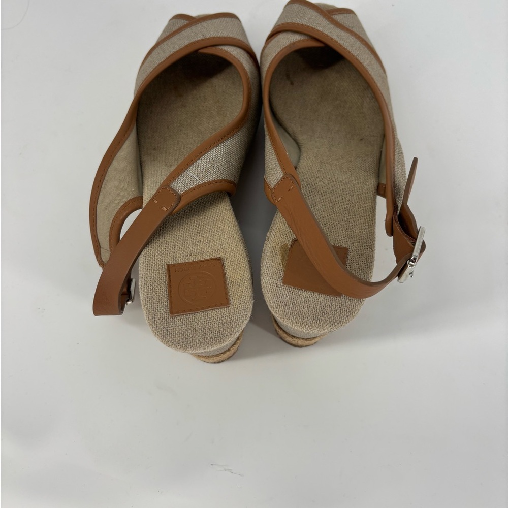 Tory Burch Strappy Platform Espadrilles - Picture 3 of 10